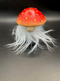 Mushroom Hat Gnome - Handcrafted Woodland Decoration | CMBGift