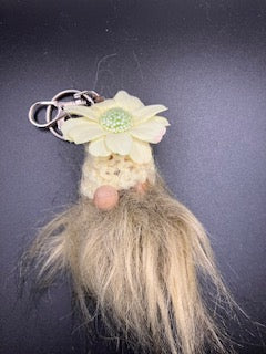 Gnome Keychain - Whimsical Garden Gnome Accessory