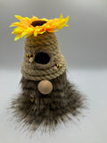 Bee Skep Gnome - Handcrafted Garden Decoration | CMBGifts