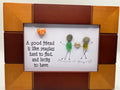 Beach glass Art - Friendship