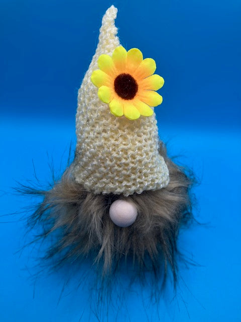 Handcrafted Sunflower Gnome - Decor Gift