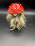 Mushroom Hat Gnome - Handcrafted Woodland Decoration | CMBGift